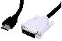  Bandridge VL1110 HDMI-DVI-D kabel 1 m 